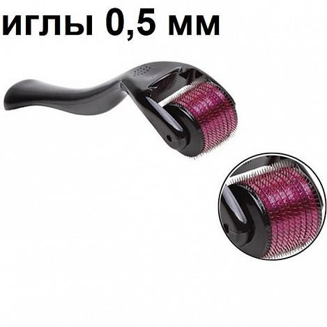 Мезороллер Needles иглы 0,5 мм (540 игл Needles Derma Roller)
