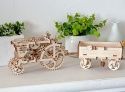 Деревянный конструктор (3D пазл) UGEARS - Прицеп к трактору