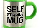 Кружка-мешалка Self Stirring Mug зеленая