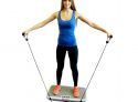 Виброплатформа с эспандерами Powerful Step FitStudio
