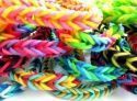 Набор резиночек для плетения браслетов Loom Bands (с крючком, 200 шт) оранжевый